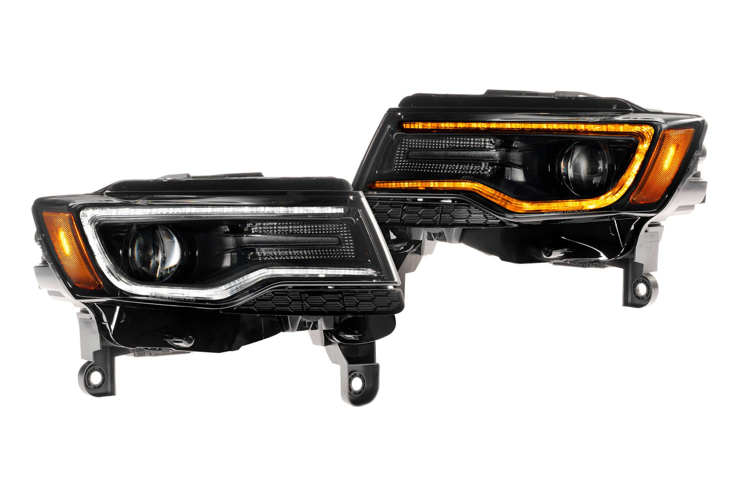 Morimoto Jeep Grand Cherokee WK2 XB LED Headlights, 2014-2022, All Models, Set, Generation II, LF279