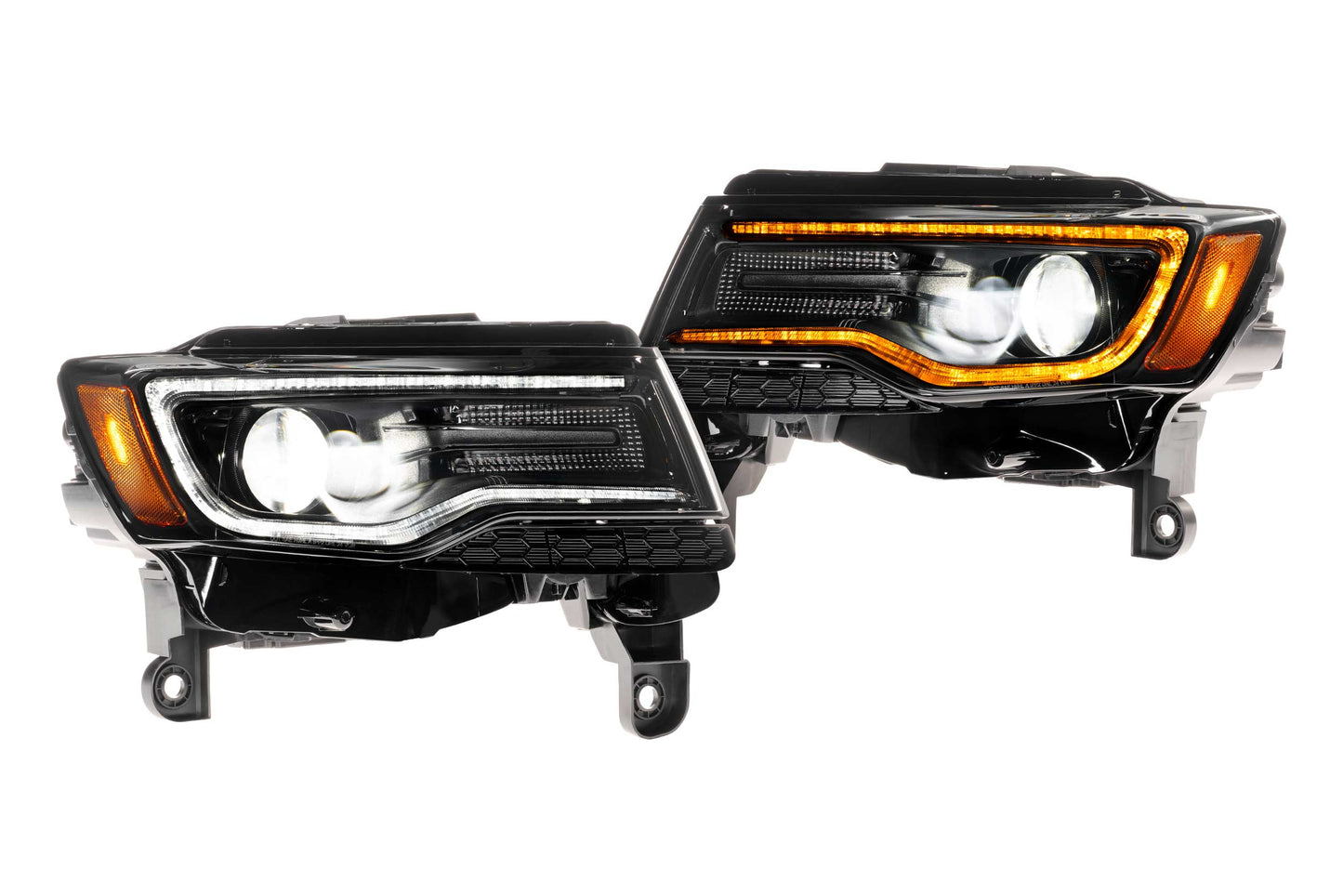 Morimoto Jeep Grand Cherokee WK2 XB LED Headlights, 2014-2022, All Models, Set, Generation II, LF279