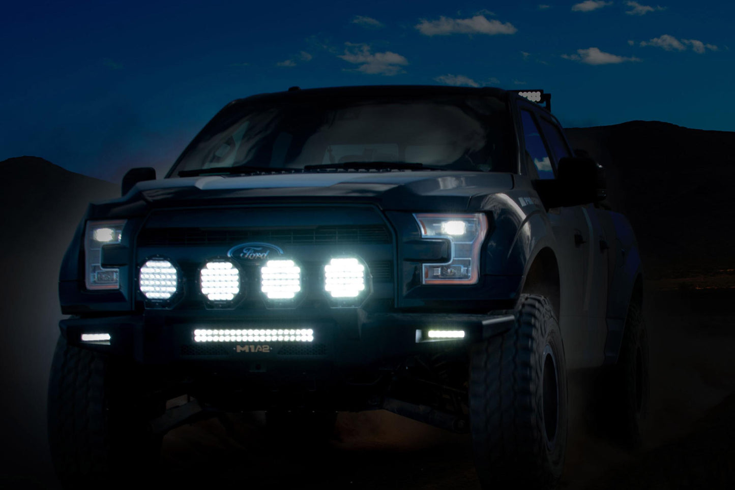 ProComp Motorsports Series Double Row Light Bar, 20", White, Combo Beams, Universal, EXP75220