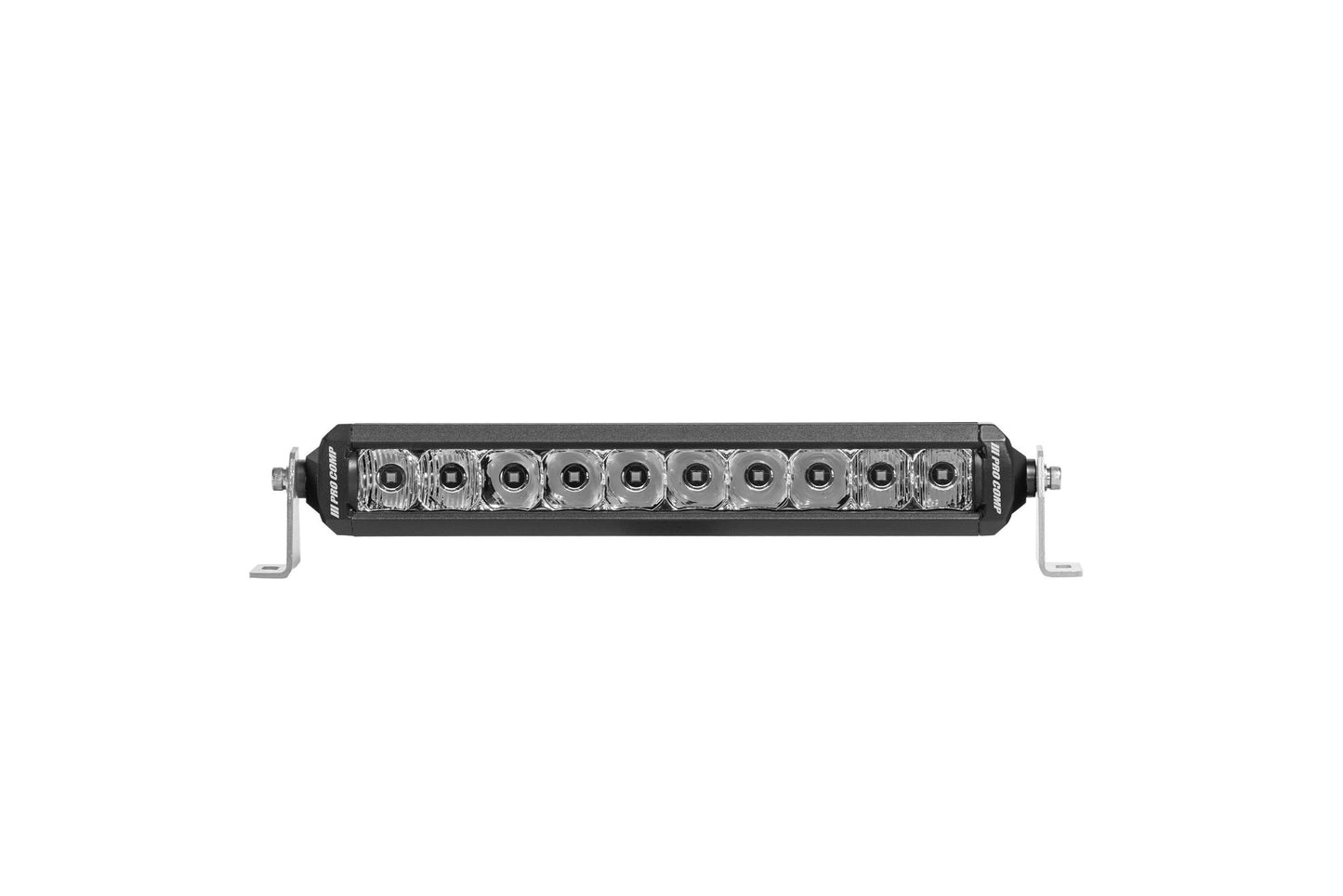 ProComp Motorsports Series Single Row Light Bar, 10", White, Combo Beams, Universal, EXP75110