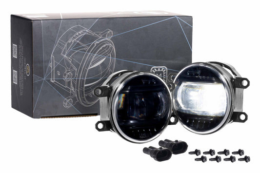 Morimoto Toyota 4Runner / Avalon / Camry / Corolla / Highlander / Matrix / Prius / RAV4 XB Evo Fog Lights, Type T, Set, White, LF092