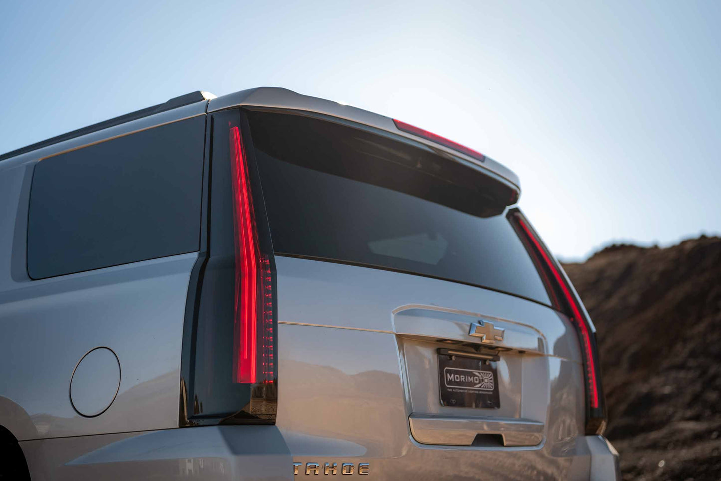 Morimoto Chevrolet Tahoe / Suburban XB LED Tail Lights, 2015-2020, All Models, Pair, Smoked, LF767