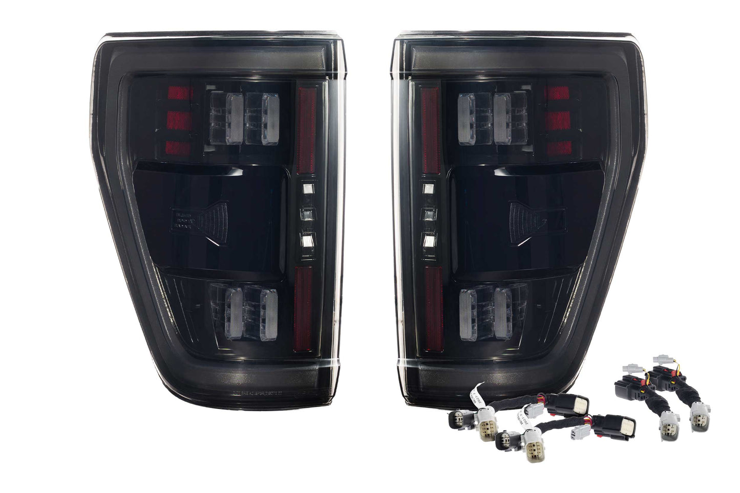 Morimoto Ford F-150 Trucks XB LED Tail Lights, 2021+, All Models, Pair, BLIS, Smoked, LF735.2