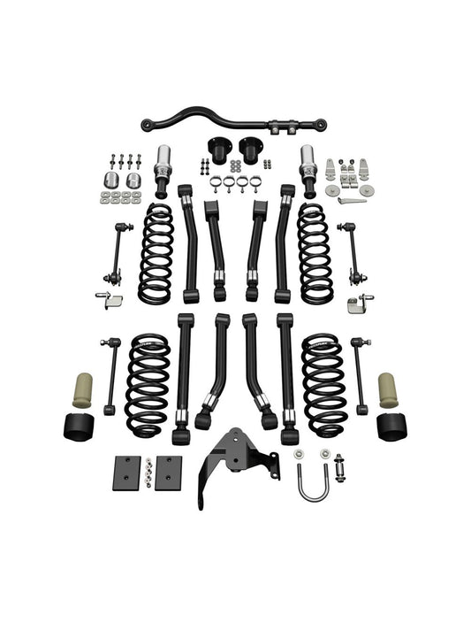 TeraFlex Jeep Wrangler JK 2 Door 3" Alpine CT3 Short Arm Suspension System, No Shocks