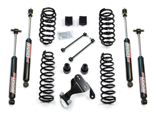 TeraFlex Jeep Wrangler JK 4 Door 2.5" Lift Kit With 9550 Shocks, Right Hand Drive