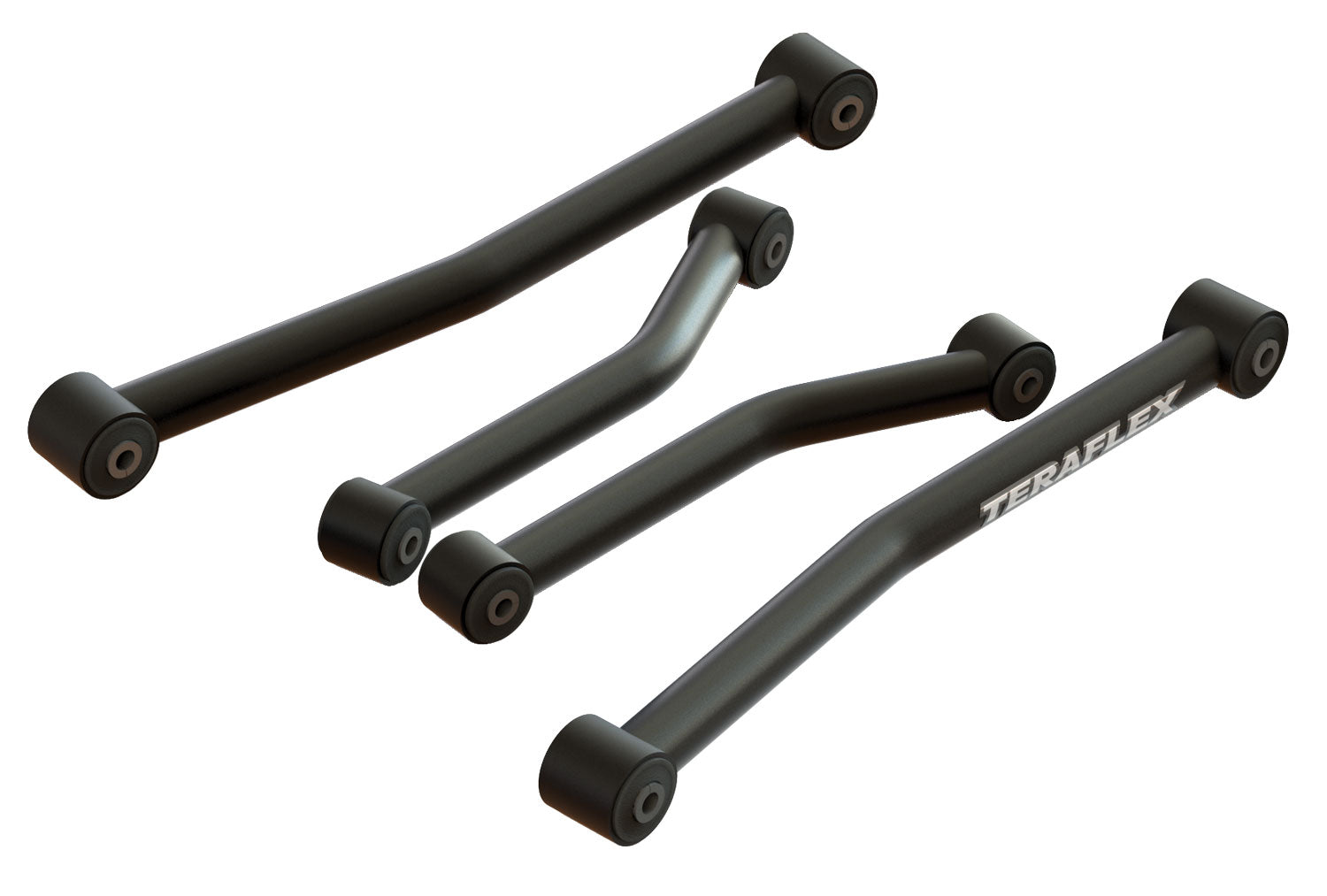 TeraFlex Jeep Wrangler JK Sport Control Arm Kit, 4 Arm, Front Lower & Rear Upper, 2.5-3" Lift