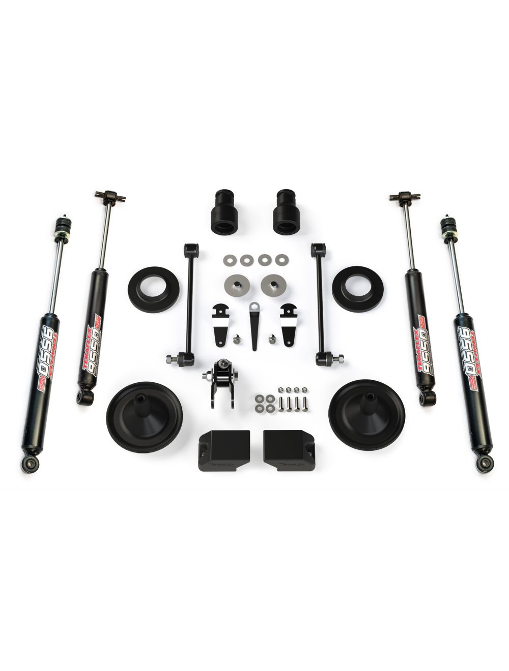 TeraFlex Jeep Wrangler JK 2.5" Performance Spacer Lift Kit & 9550 VSS Twin Tube Shocks