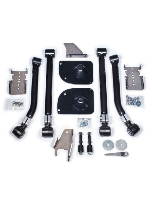 TeraFlex Jeep Wrangler JK 2" Alpine Rear Stretch Kit, 4-Arm, 0-4" Lift