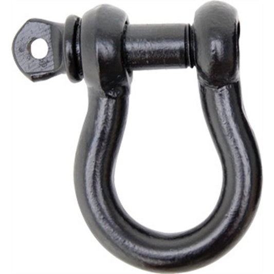 Smittybilt Universal D-Ring, 1/2", 2 Ton Rating, Black, 13046B