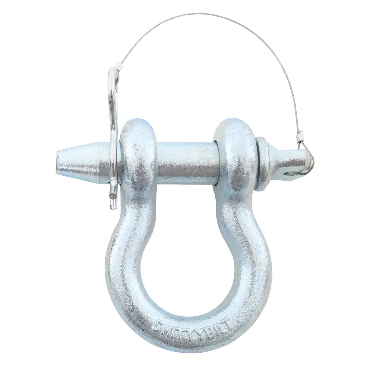 Smittybilt Universal D-Ring, 3/4", Locking Pin, 4.75 Tons, Zinc, 13049