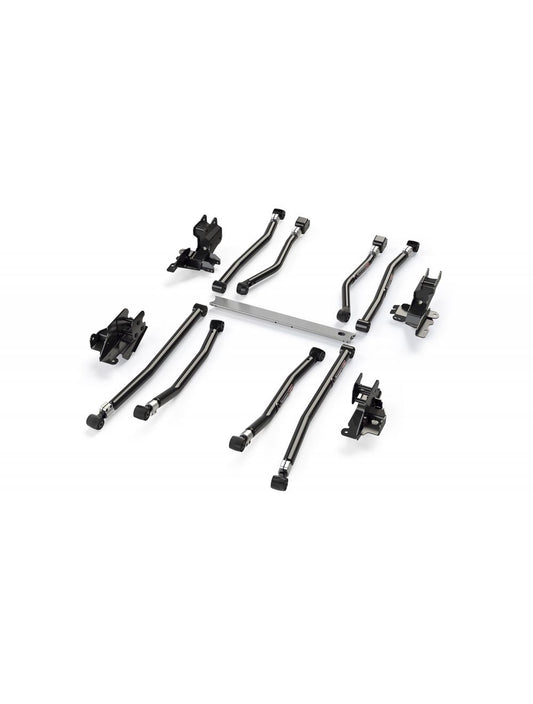 TeraFlex Jeep Wrangler JL 4 Door Alpine IR Long Arm & Bracket Kit, 8-Arm, 3-6" Lift