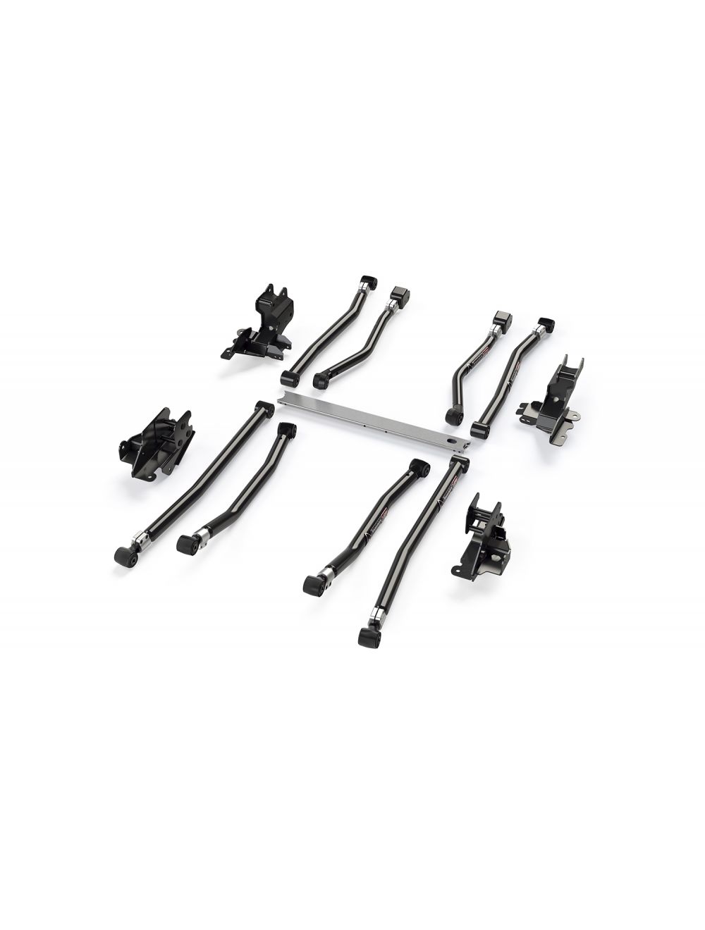 TeraFlex Jeep Wrangler JL 2 Door Alpine IR Long Arm & Bracket Kit, 8-Arm, 3-6" Lift