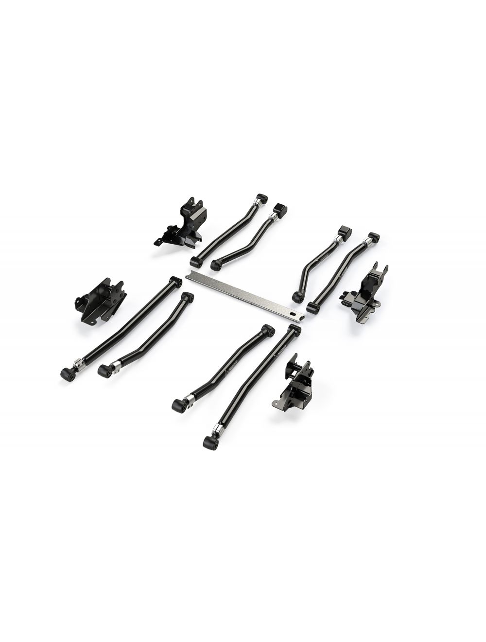 TeraFlex Jeep Wrangler JL 4 Door Alpine Long Arm & Bracket Kit, 8-Arm, 3-6" Lift