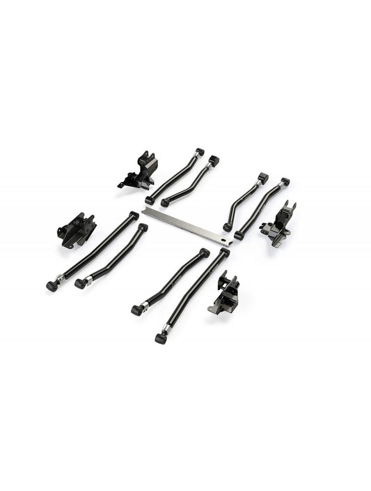 TeraFlex Jeep Wrangler JL 2 Door Alpine Long Arm & Bracket Kit, 8-Arm, 3-6" Lift