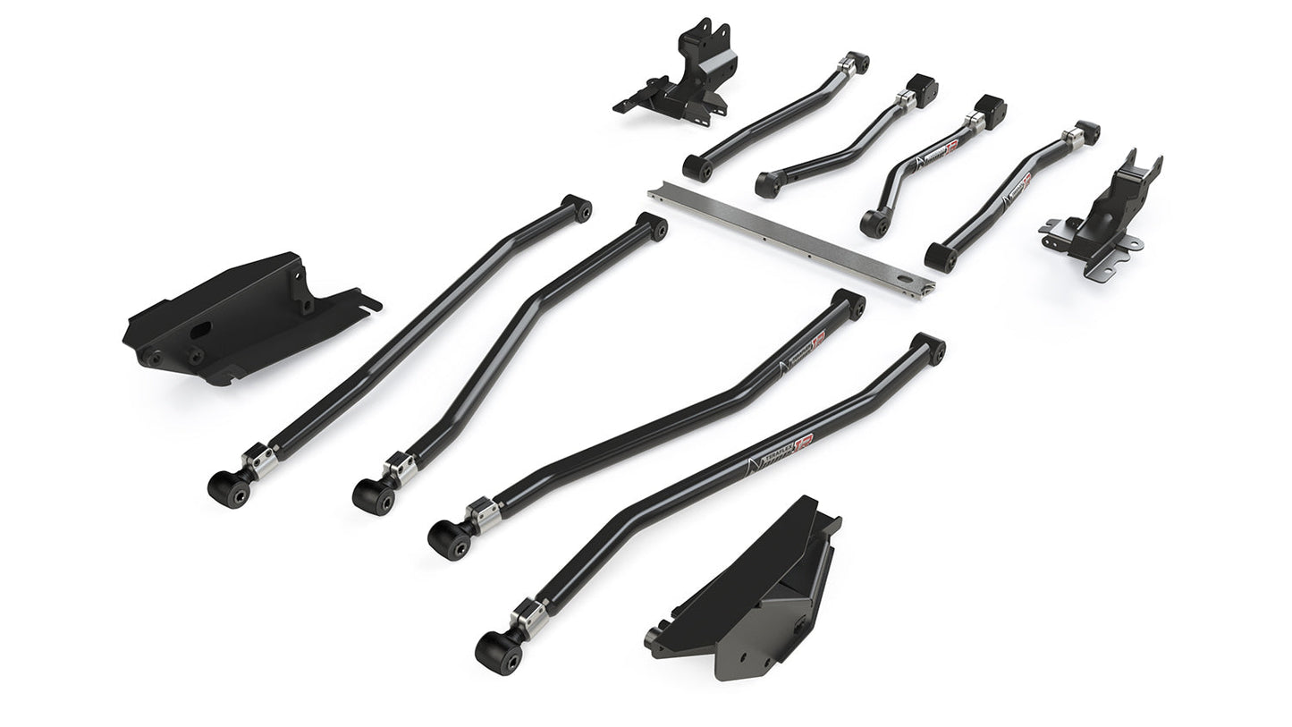 TeraFlex Jeep Gladiator JT Alpine IR Long Arm & Bracket Kit, 8-Arm, 3-6" Lift