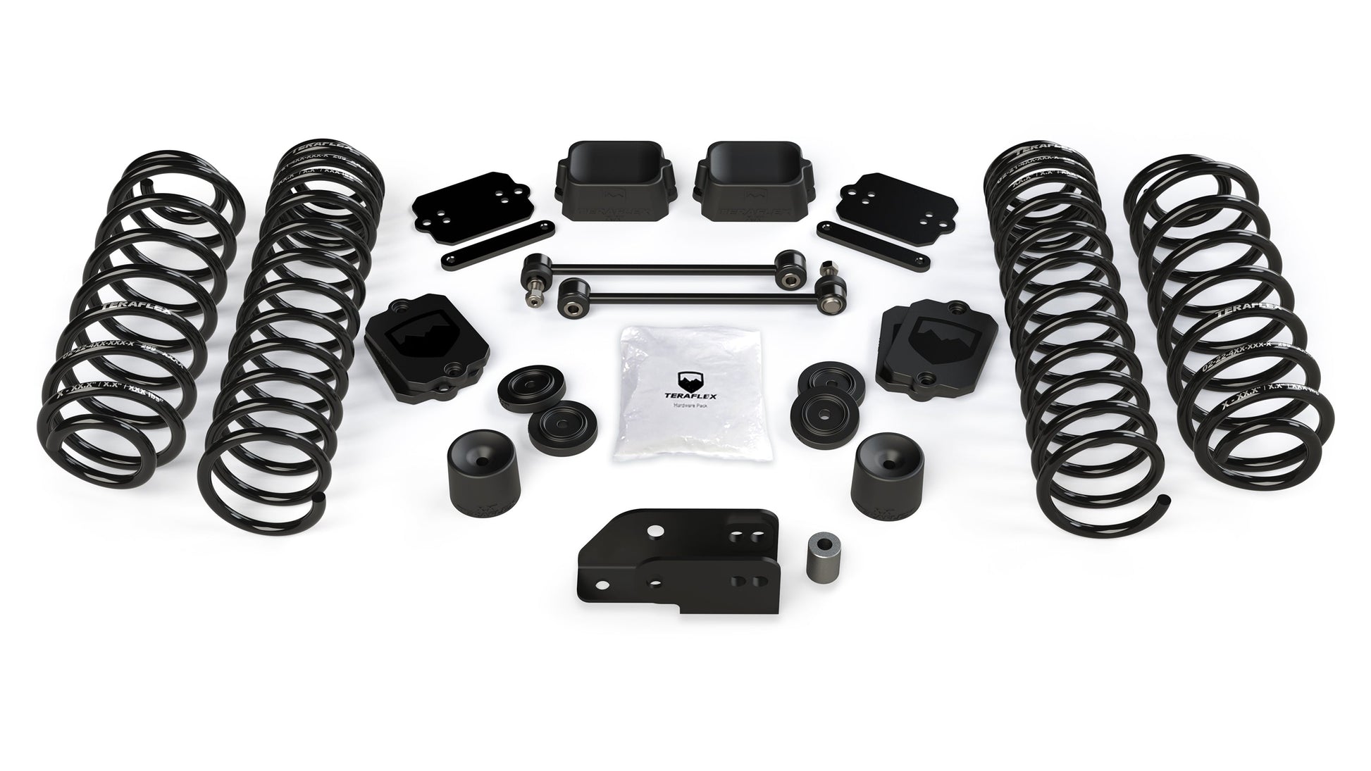 TeraFlex Jeep Gladiator JL 4 Door 2.5" ST2/CT2 Coil Spring Base Lift Kit, No Shocks