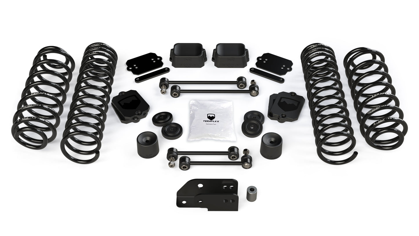 TeraFlex Jeep Gladiator JL 2 Door 2.5" ST2/CT2 Coil Spring Base Lift Kit, No Shocks