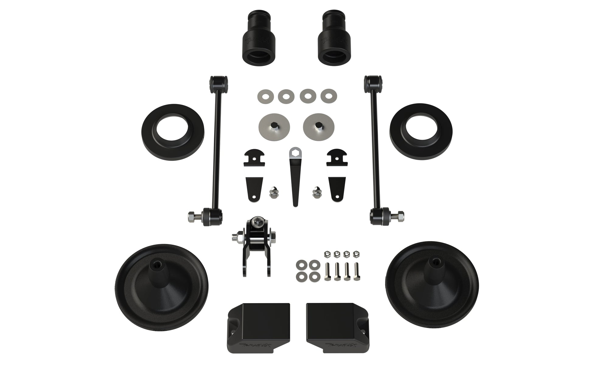 TeraFlex Jeep Wrangler JK 2.5" Performance Spacer Lift Kit, No Shocks or Shock Extensions