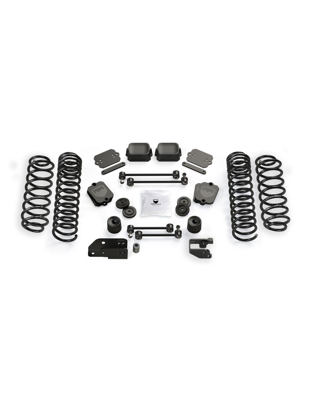 TeraFlex Jeep Wrangler JL 4 Door 3.5" Coil Spring Base Lift Kit, No Shocks