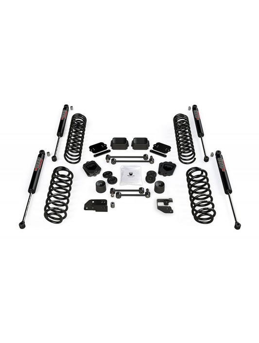 TeraFlex Jeep Wrangler JL 4 Door 3.5" Coil Spring Base Lift Kit & 9550 VSS Twin Tube Shocks Shocks