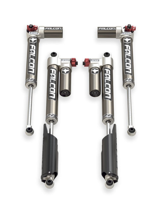 Falcon Jeep Gladiator JT 3.3 SP2 Fast Adjust Piggyback Shock Kit, 0-1.5" Lift, 2020-2024, Sport, 14-02-33-400-152