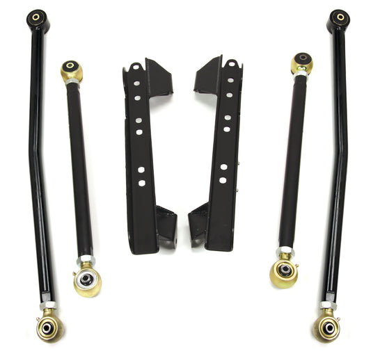 TeraFlex Jeep Wrangler LJ LWB LCG Long Arm & Bracket Upgrade Kit, Lower, 3-5" Lift