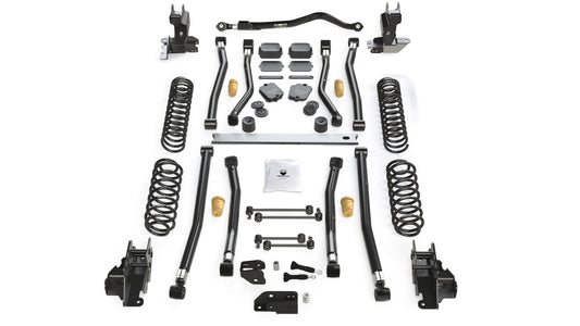 TeraFlex Jeep Wrangler JL 2 Door 4.5" Alpine CT4 Long Arm Suspension System, No Shocks