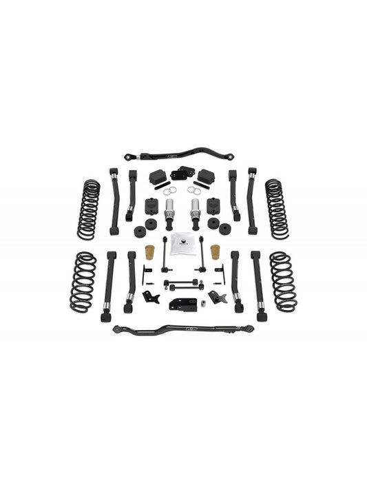 TeraFlex Jeep Wrangler JL 4 Door 2.5" Alpine RT2 Short Arm Suspension System, No Shocks