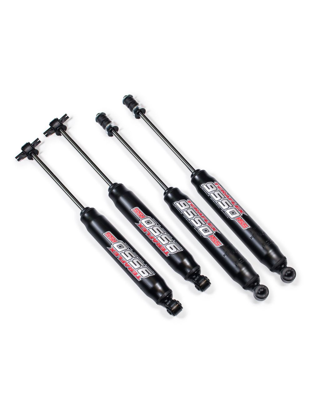 TeraFlex Jeep Wrangler TJ 9550 VSS Twin Tube Shocks Shock Kit, 5-6" Lift