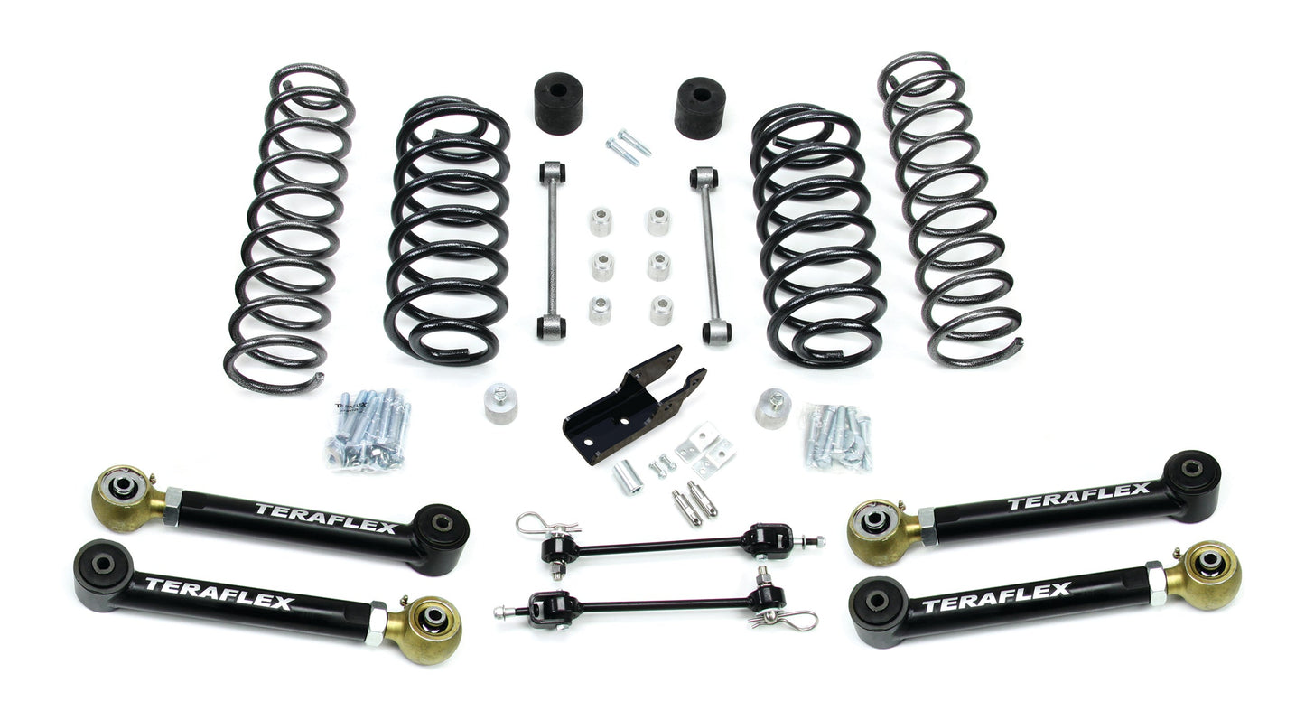 TeraFlex Jeep Wrangler TJ 3" Lift Kit With Lower Control Arms, Right Hand Drive