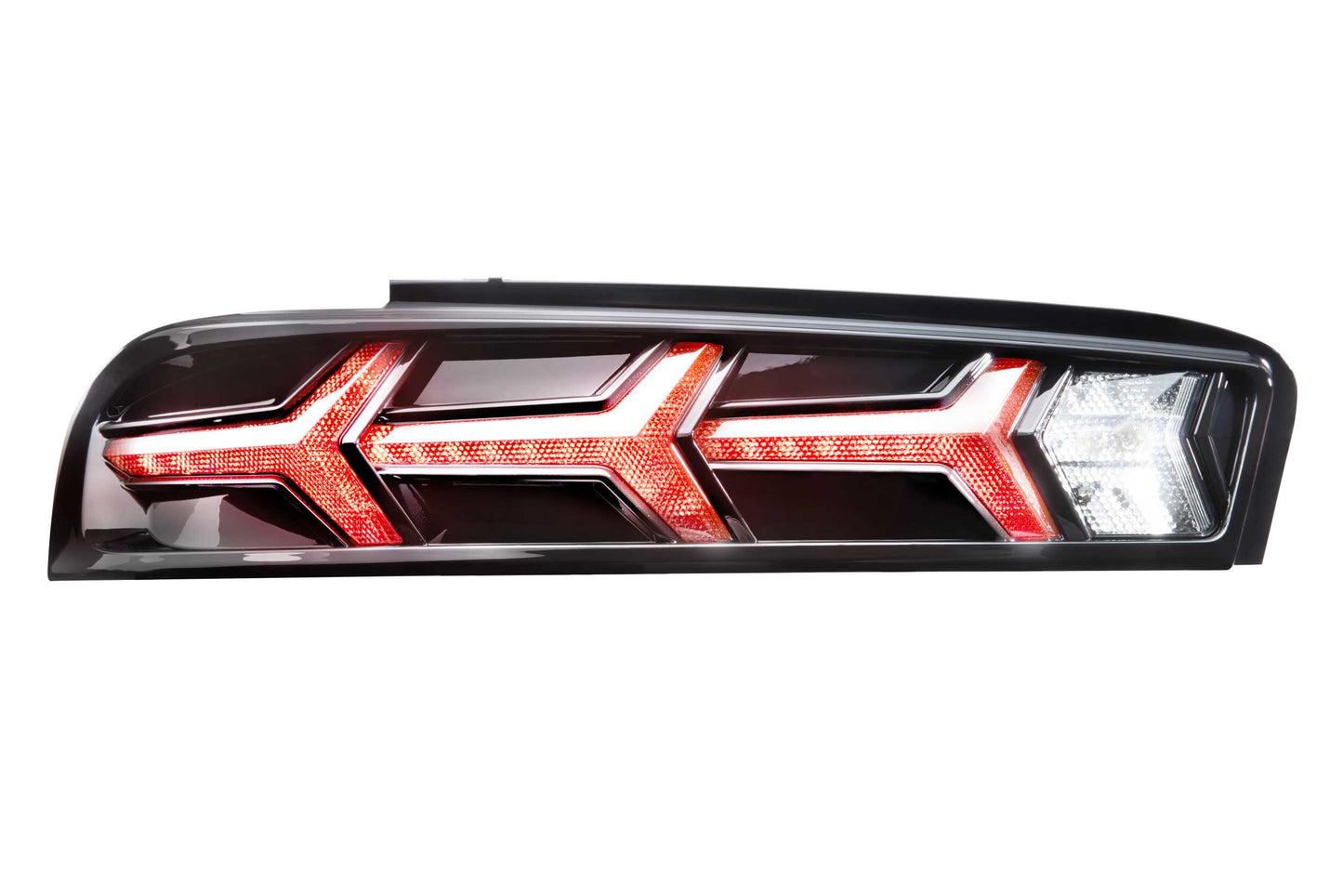 Morimoto Chevrolet Camaro XB LED Tail Lights, 2016-2018, US Models Only, Pair, Lambo, Red, LF400