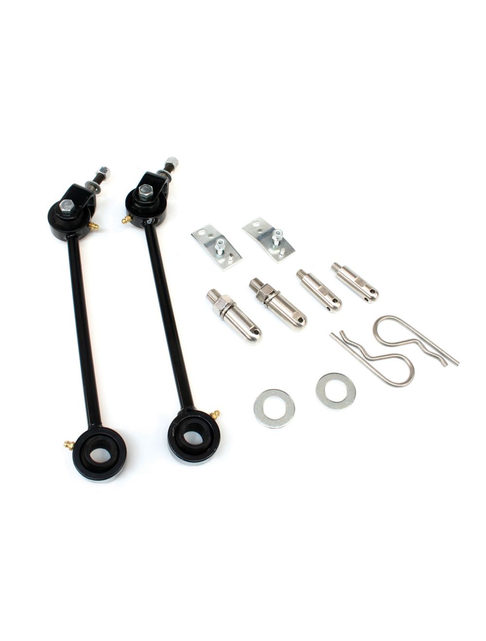 TeraFlex Jeep Wrangler TJ 10" Front Sway Bar Quick Disconnect Kit, 3-6" Lift