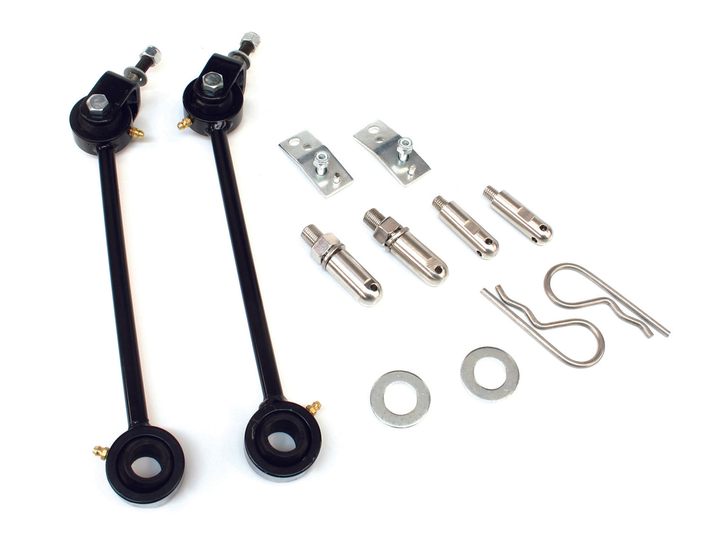 TeraFlex Jeep Wrangler TJ 8" Front Sway Bar Quick Disconnect Kit, 0-2" Lift