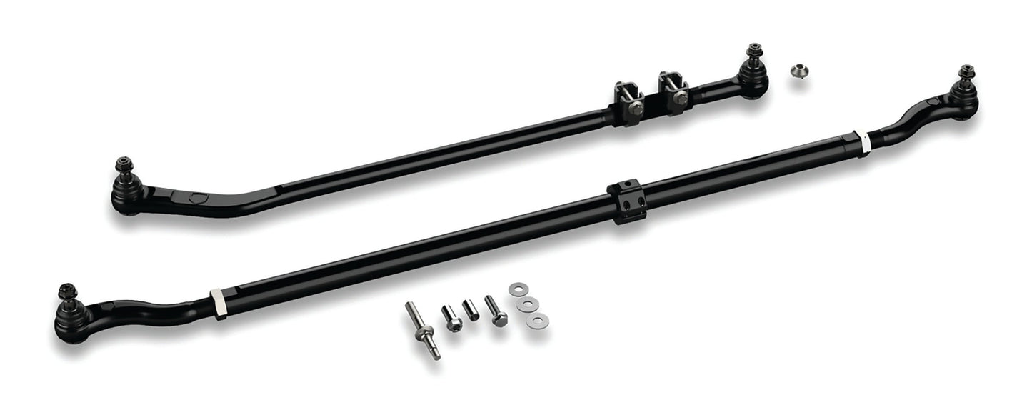 TeraFlex Jeep Wrangler JK HD Chromoly Tie Rod Kit & HD Forged Drag Link Kit, 0-3" Lift