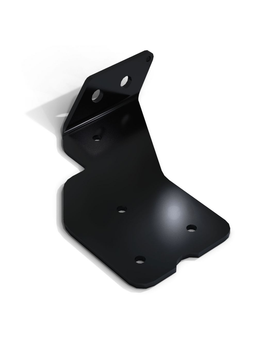 TeraFlex Jeep Wrangler TJ / YJ / CJ CB Antenna Mount Kit, Passenger, Skin Pack