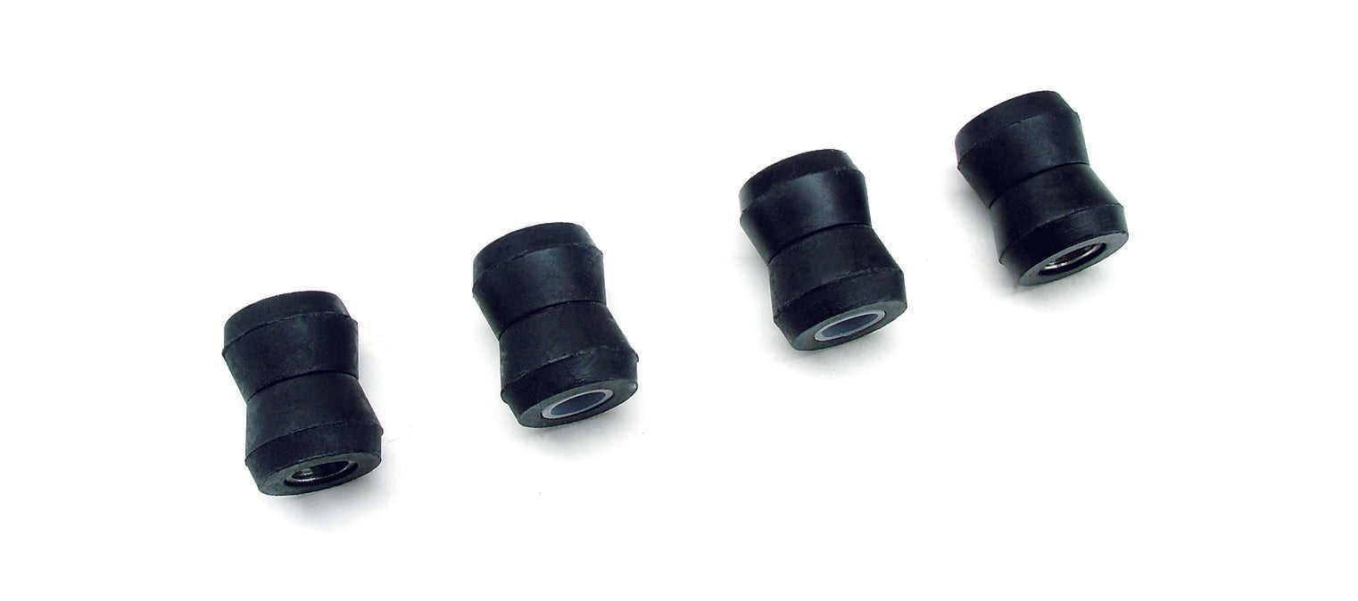 TeraFlex Jeep Wrangler TJ Rear Sway Bar Link Bushing Kit With Sleeves, 4 Pack