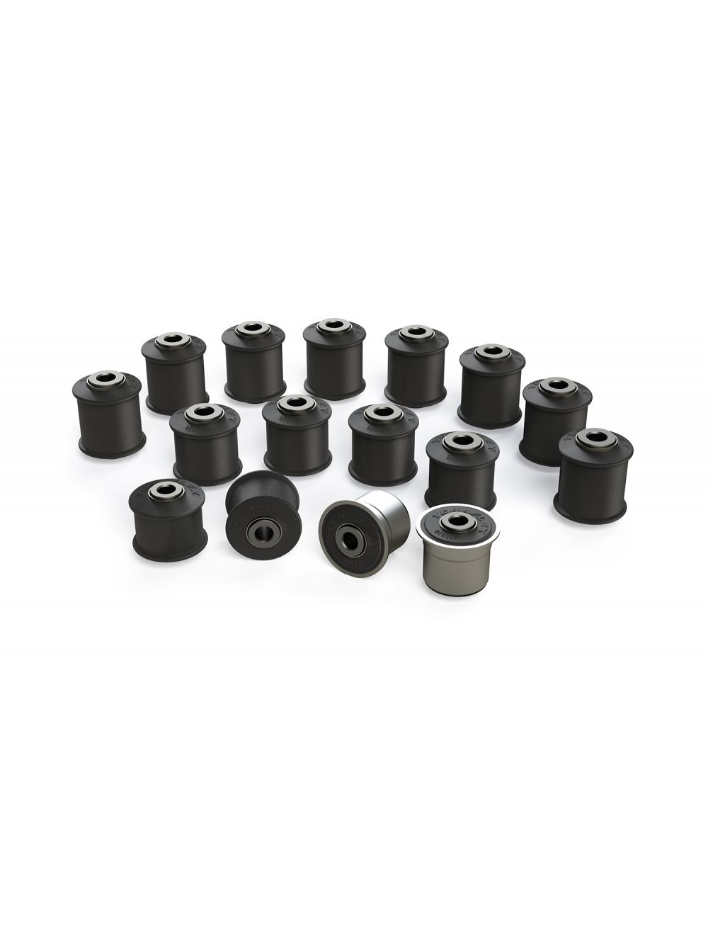 TeraFlex Jeep Wrangler JK IR Bushing Replacement Kit, 8 Short Control Arms