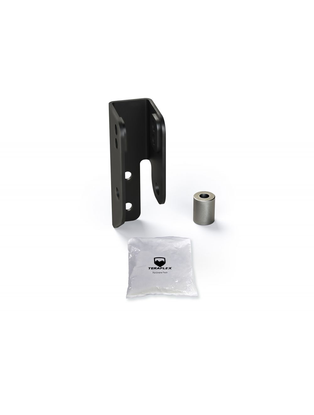 TeraFlex Jeep Wrangler JL Track Bar Bracket Kit, Rear Lower, 2.5-4.5" Lift