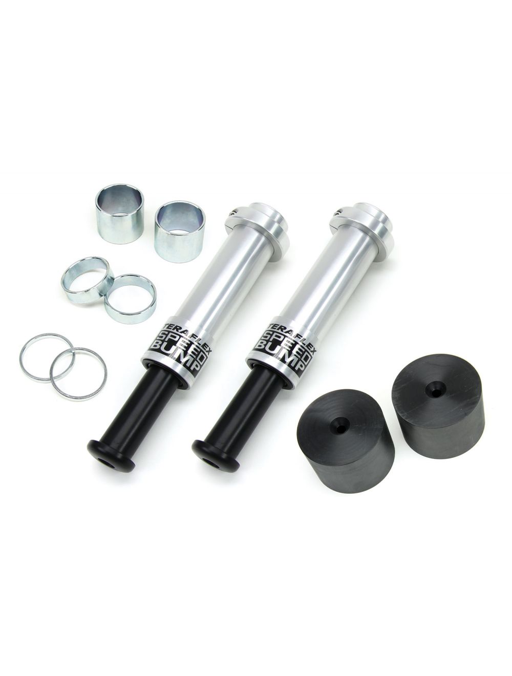 TeraFlex Jeep Wrangler JK SpeedBump Stop Kit, Front, 6" Lift