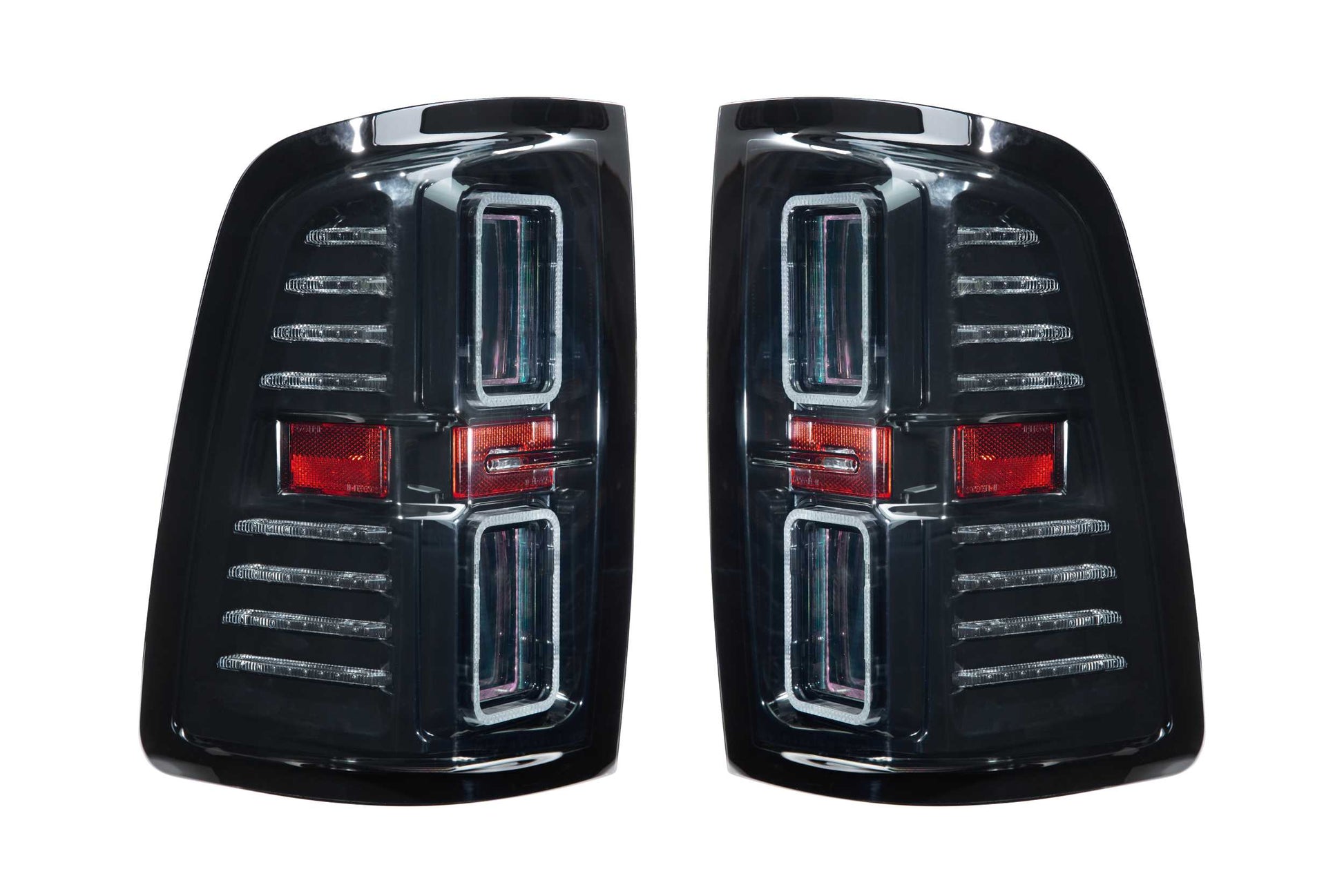 Morimoto Dodge Ram 1500 / HD XB LED Tail Lights, 2009-2018, Without OEM LEDs, Pair, Smoked, LF521