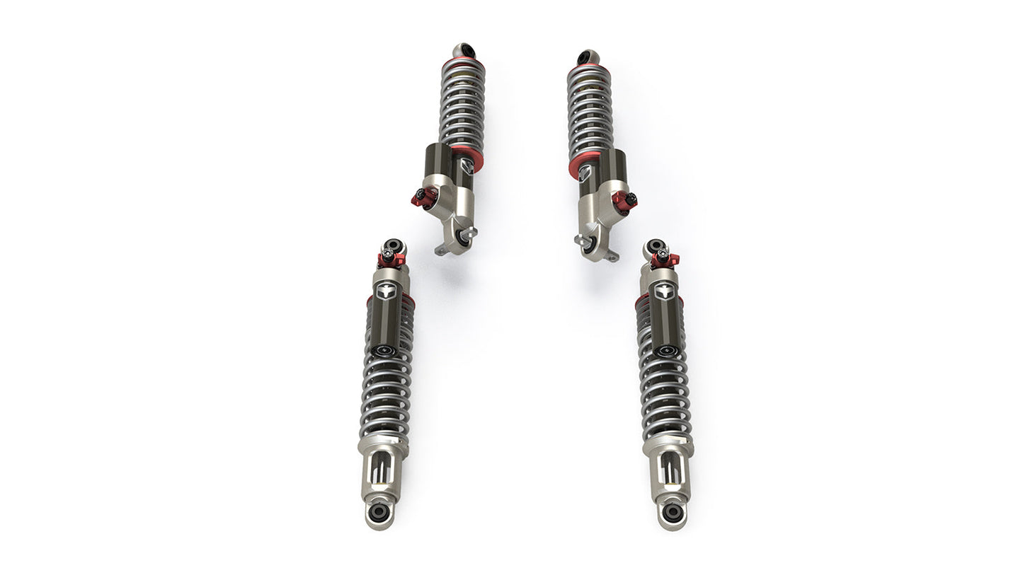 Falcon Ford Bronco 3.3 Series Fast Adjust Coilover Kit, 3.5" Lift, 35" Tires, 2021-2024, 24-03-33-400-352