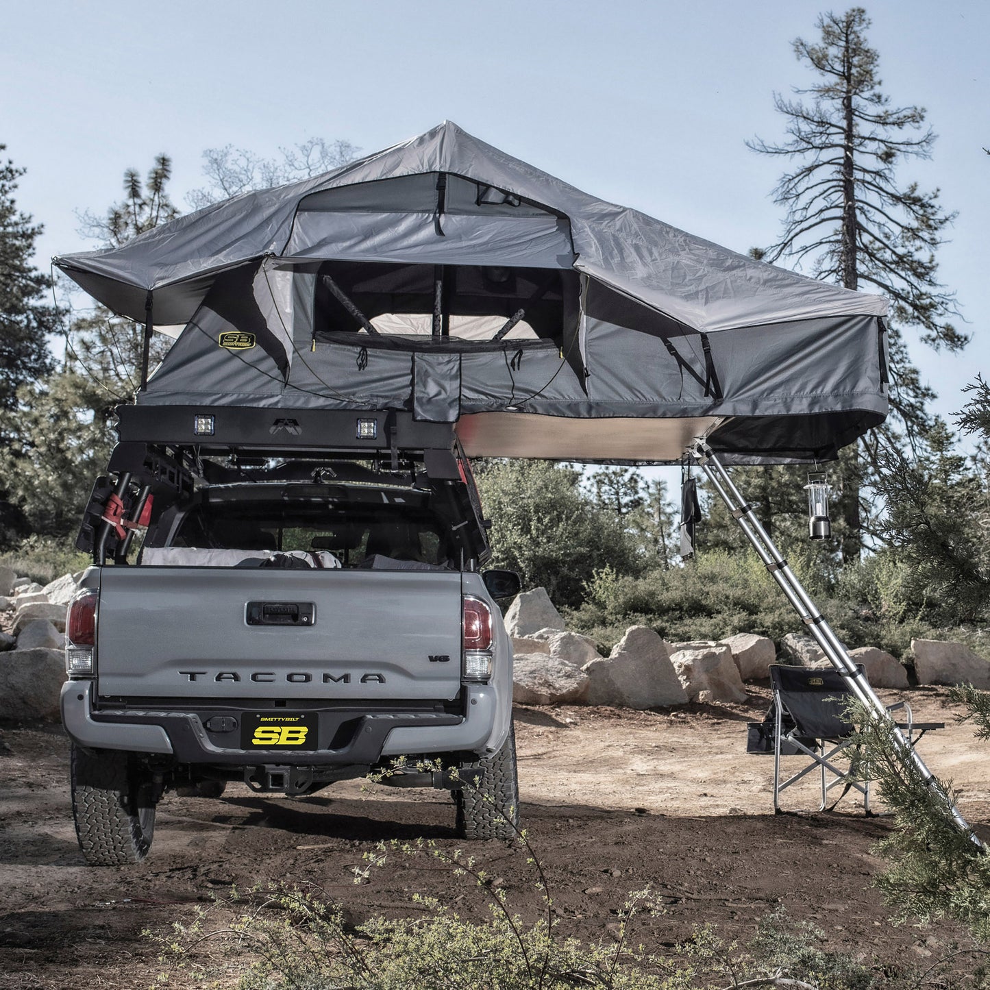 Smittybilt Universal Gen2 Overlander XL Tent, Gray, 2683