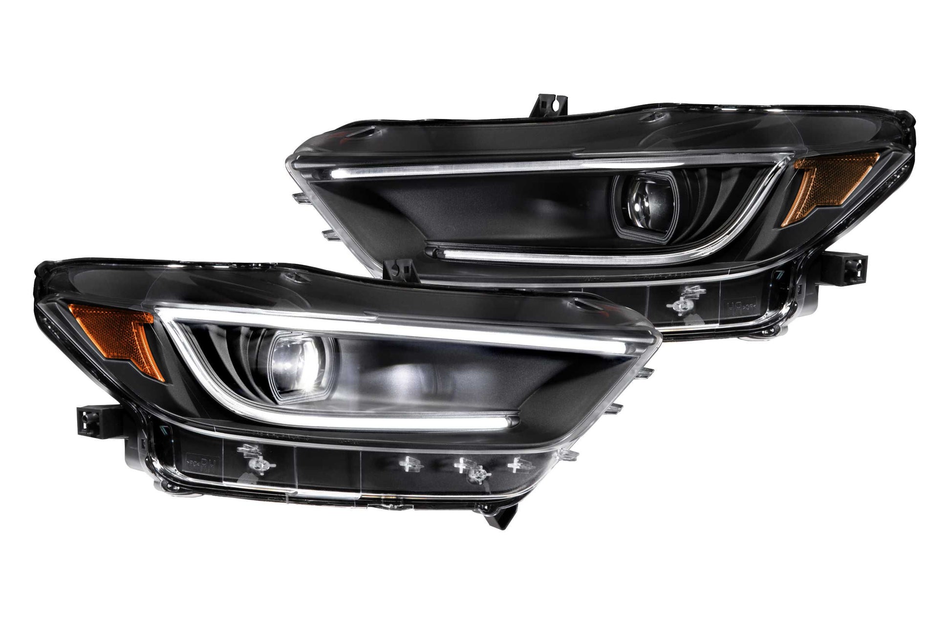 Morimoto Ford Mustang / GT350 / GT500 XB LED Headlights, 2015-2017, US Models Only, Pair, ASM, LF410-ASM
