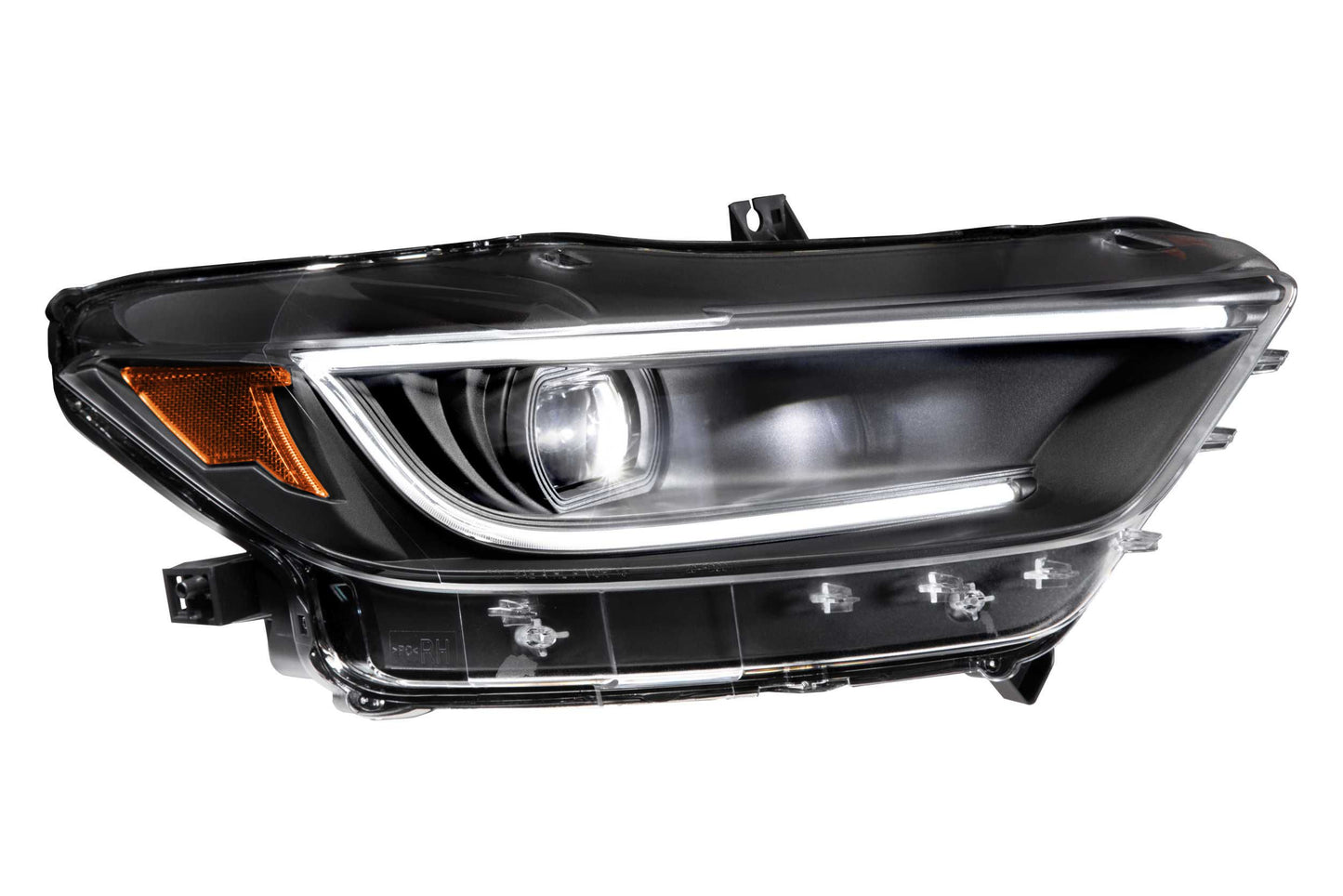 Morimoto Ford Mustang / GT350 / GT500 XB LED Headlights, 2015-2017, US Models Only, Pair, ASM, LF410-ASM