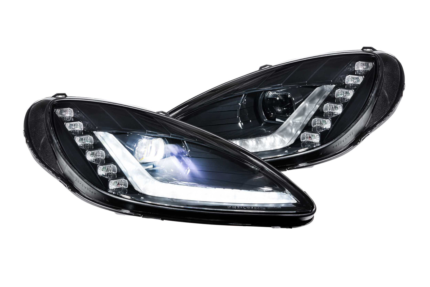 Morimoto Chevrolet Corvette C6 XB LED Headlights, 2005-2013, C7 Style, Set, LF460.2