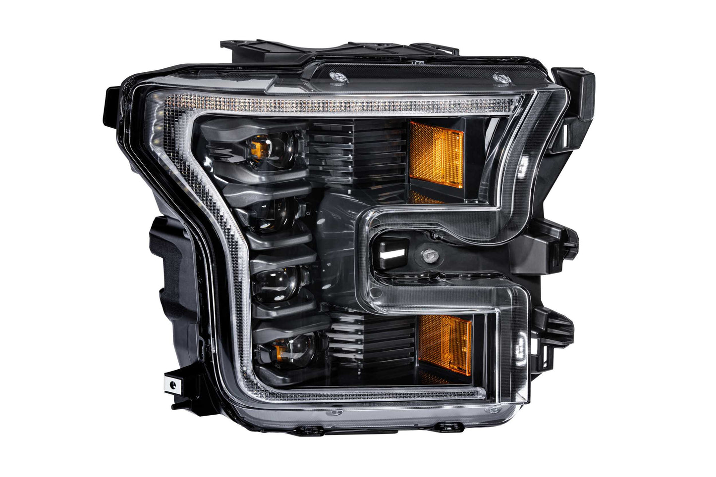 Morimoto Ford F-150 / Ford F-150 Raptor XB LED Headlights, 2015-2017, Pair, ASM, White DRL, Gen 2, LF502.2-ASM