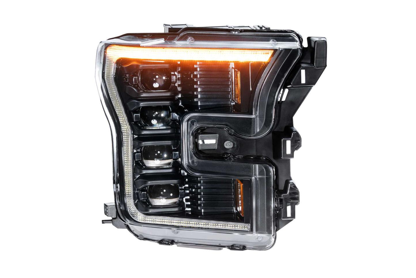 Morimoto Ford F-150 / Ford F-150 Raptor XB LED Headlights, 2015-2017, Pair, ASM, White DRL, Gen 2, LF502.2-ASM