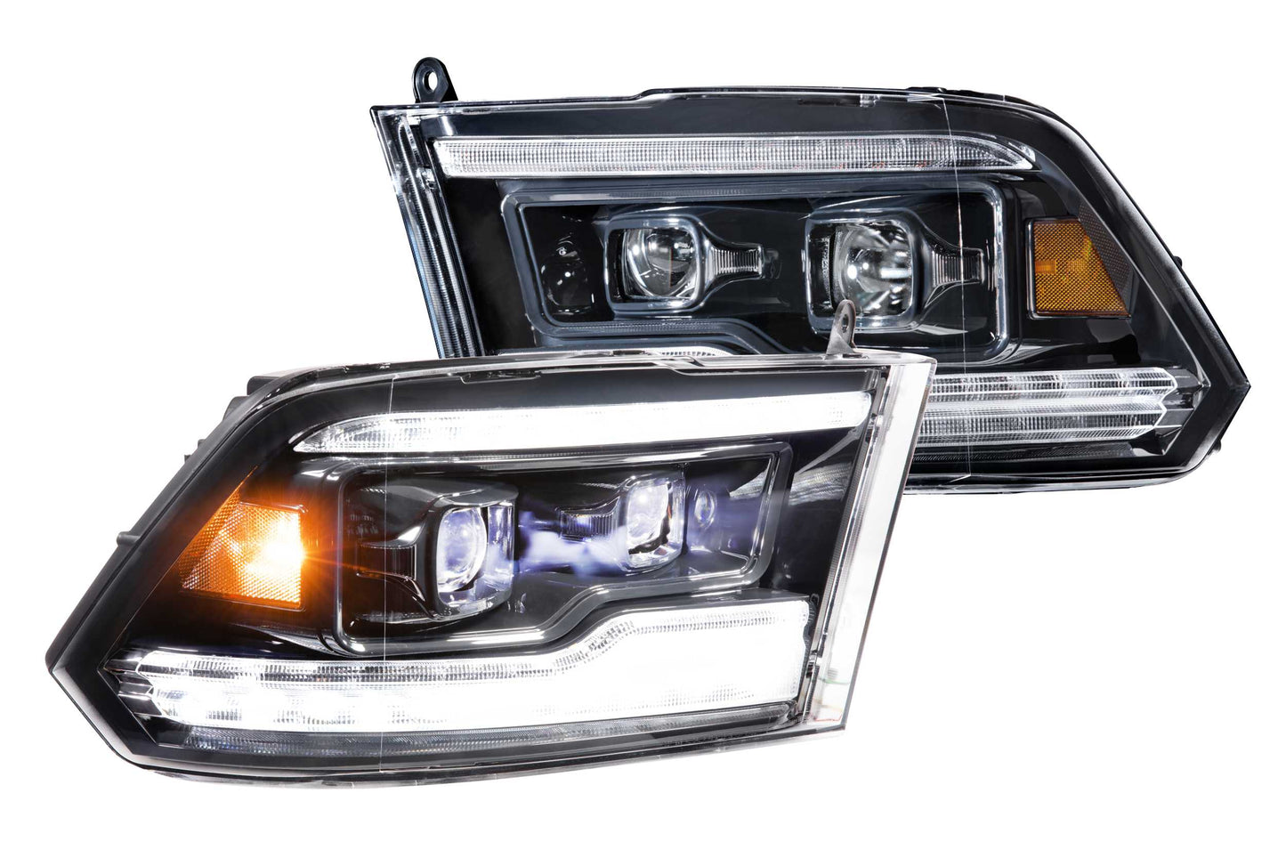 Morimoto Dodge Ram 1500 / 1500 HD XB LED Headlights, 2009-2018, Pair, ASM, LF520-ASM