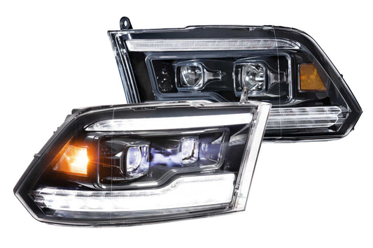 Morimoto Dodge Ram 1500 / 1500 HD XB LED Headlights, 2009-2018, Pair, ASM, LF520-ASM