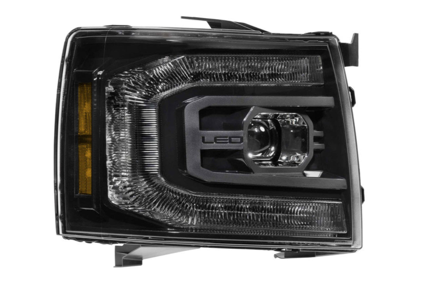 Morimoto Chevrolet Silverado / GMC Sierra XB LED Headlights, 2007-2013, Pair, ASM, Generation II, LF540.2-ASM